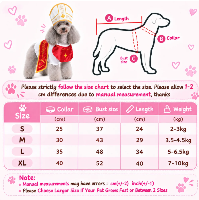 Holy Pet Costume