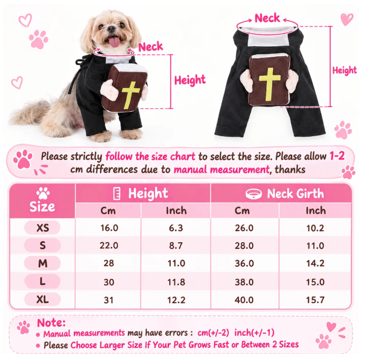 Holy Pet Costume